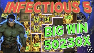 🔥 PLAYER HITS INFECTIOUS 5 BIG WIN 💥 MUST SEE 🎰 (NOLIMIT CITY)