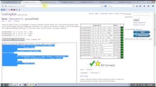 Let's play Coding Bat! Java Recursion - 2
