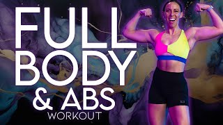 BEST Full Body & Abs Workout *Low Impact* | FLEX - Day 16