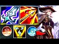 ASHE TOP IS 100% UNFAIR AND SHOULDN'T EXIST! (1V1 KITE MACHINE) - S13 Ashe TOP Gameplay Guide