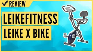 leikefitness LEIKE X Bike Ultra-Quiet Folding Exercise Bike, Magnetic Upright Bicycle Review