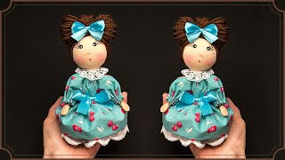 How easily and quickly to make an adorable doll - the idea is very simple, but exciting!