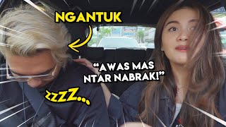 NGANTUK PAS NYETIR MOBIL! KEYZA PANIK BANGET!!!