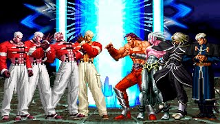 [KOF MUGEN] Yashiro Nanakase Team vs BOSSES Team