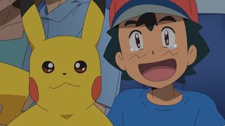 Ash and Pikachu Says Thank You And Goodbye Alola