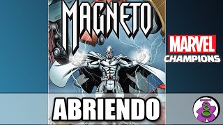 MAGNETO Hero Pack - MARVEL CHAMPIONS - Inside the Box - Board Game Unboxing