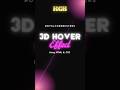 CSS 3D Isometric Social Media Icon Hover Effects - The Ultimate Guide! #coding #htmlcss #animation