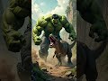 hulk vs thanos vs yeti vs godzilla sabertooth mammoth predator zombie