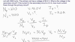 13.6 Transformer Calculation Examples