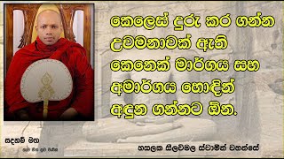 කෙලෙස් දුරු කර ගන්න උවමනාවක් ඇති කෙනෙක්..1296Ven Hasalaka Seelawimala Thero