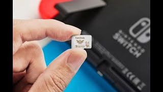 Ajouter Micro SD sur nintendo switch pour augmenter la mémoire