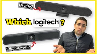 Logitech MeetUp 2 vs Rally Bar - Comparison \u0026 Demo