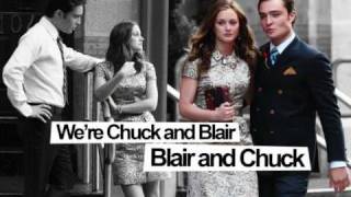 blair and chuck- gossip girl