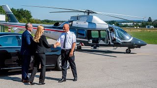 VIP helicopter hire | Helicopter charter for business or private travel | BHS Aviation