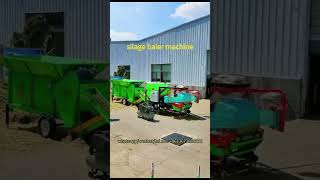 Big silage baling and wrapping machine for round bales