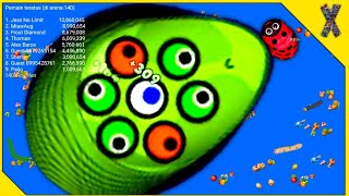 🔴 LIVE | WORMS ZONE.IO | BIGGEST SNAKE 1,207,897 SCORES | BEST WORMS ZONE GAMEPLAY