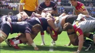 Rugby world cup  warm up  USA v England Harlequins 30 08 2015