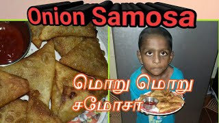 #kichakitchen #onionsamosa Onion Samosa | சமோசா in Tamil