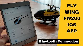 Flywing FW200 H1 V2 GPS RC Helicopter iOS App