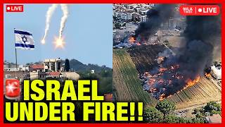 BREAKING LIVE | ISRAEL UNDER FIRE! Hezbollah ‘POUNDS’ Israel With ‘MASSIVE’ Drone Swarm! - Misgav Am