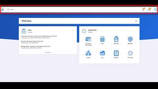 Workday home page basic navigation