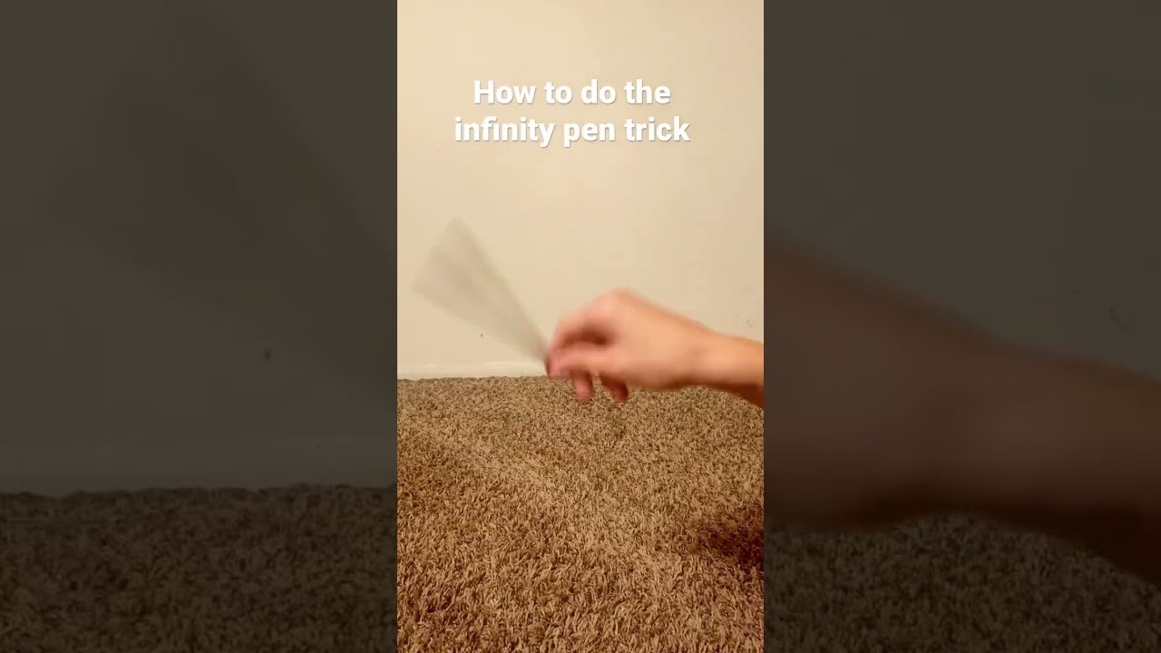 How To Do The Infinity Pen Trick In 20 Seconds рџ їрџ ї Shorts