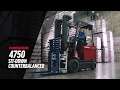 Raymond 4750 Sit Down Forklift: Rugged. Durable. Dependable.