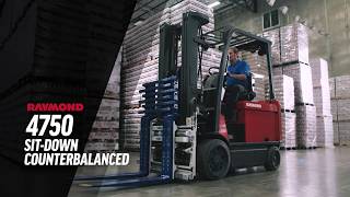 Raymond 4750 Sit Down Forklift: Rugged. Durable. Dependable.