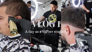 What It's Like At A California Barber School ?! | Vlog 1 |