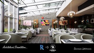 UE4 - Interactive Arch viz using Widgets - Restaurant Concept Design (Revit to Unreal)