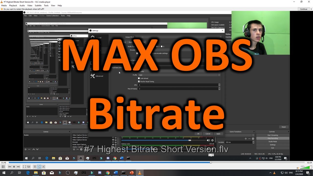 What Is The Maximum Bitrate & Keyframe Interval For OBS? Answered ...