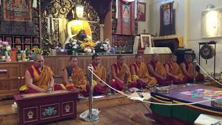 Tashi Lhunpo Monks |  Chanted Prayers | Jamyang Buddhist Centre London