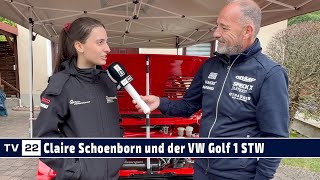 MOTOR TV22: Claire Schoenborn und der VW Golf 1 STW mit allen technischen Infos und Details