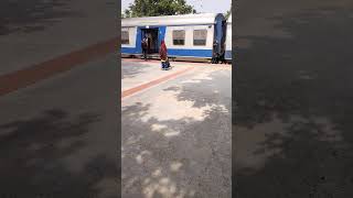 Indalvai station halt demo train s.c.r (Indian railway) #tranding #railway