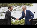 Emmanuel Macron thanks Australian PM's 'delicious wife'