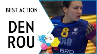 Neagu scores with beautiful spinshot | EHF EURO 2016