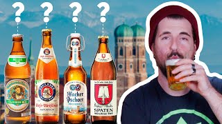 Schmecken alle BIERE gleich? | Münchner probiert alle Münchner Biere