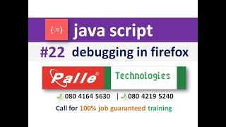 debugging javascript code in fire fox