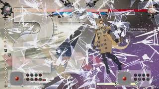 Guilty Gear Strive Nagoriyuki Combo. Corner Switch Into Super. 300 Plus Damage On Milla