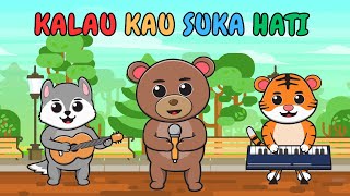Kalau Kau Suka Hati (If you Happy) - Lagu Anak Indonesia Populer | Lagu Anak