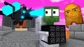 Monster School : SKIBIDI RUNNER CHALLENGE - Minecraft Animation