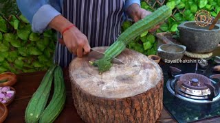 Ridge Gourd Skin chutney | பீர்க்கங்காய் தோல் துவையல் | Peerkangai Thuvaiyal | chutney