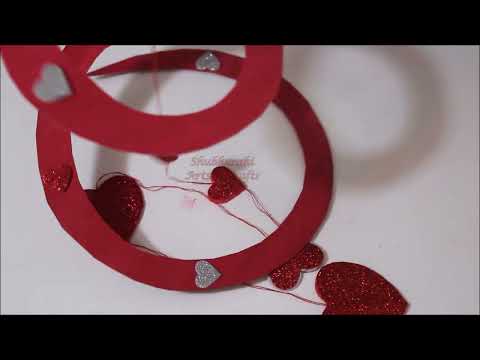 DIY Spiral for Valentines Day Decoration DIY Spiral for Valentines Day Decoration