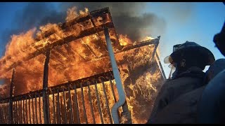 Helmet Cam - Interior Fire Attack (03/21/2021)