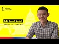 Meet Michael Ariel, one of our US graduates who flew from Indonesia to celebrate with his peers