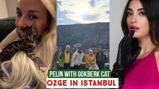 Pelin Yamaci with Gökberk demirci Girlfriend !Özge yagiz in Istanbul