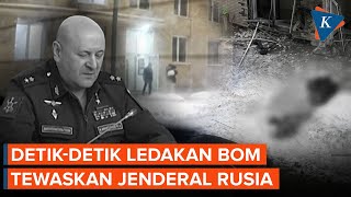 Detik-detik Ledakan Bom yang Tewaskan Kepala Pasukan Pertahanan Nuklir Rusia