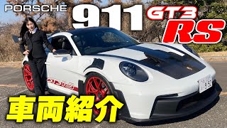 もはやレーシングカーなのに公道走行可能なポルシェ911 GT3 RSの外装・内装を紹介｜JAIA輸入車試乗会