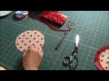 how to make a decorative fabric mason jar topper