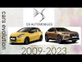 DS Automobiles cars evolution (2009-2023) #shorts